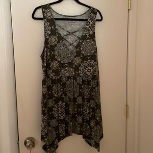 Torrid shark bite tunic